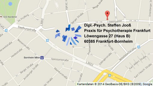 Karte Dipl.-Psych Joo Lwengasse 27 Haus B